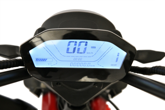 Электроскутер WHITE SIBERIA MINI R 2.0 1200W BLACK (черный)