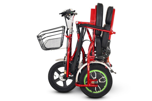 Электротрицикл Transporter 600W 48V красный