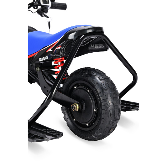 Электроснегокат WHITE SIBERIA BELЁК 800W (синий)