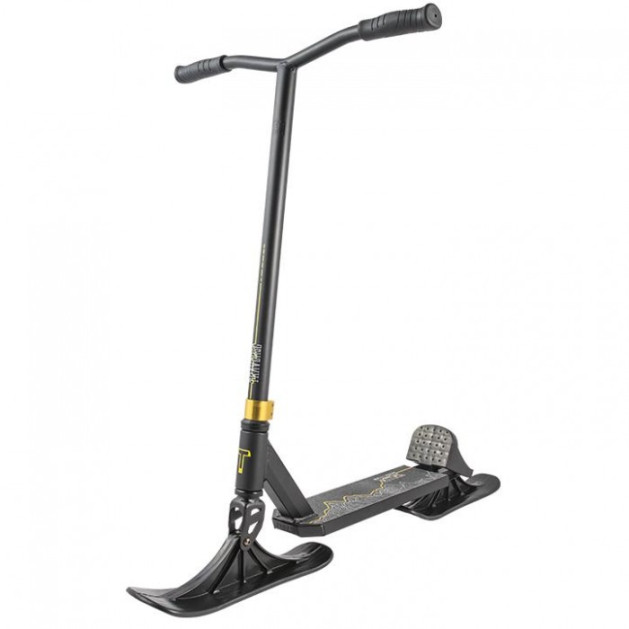 Самокат-снегокат TechTeam Traverse, черный