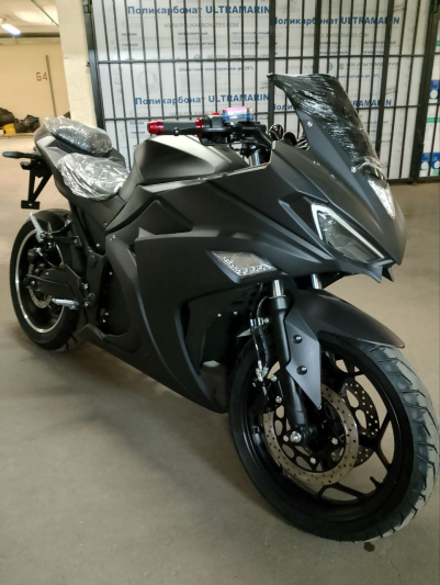 Электромотоцикл Yamaha R3 Black matte