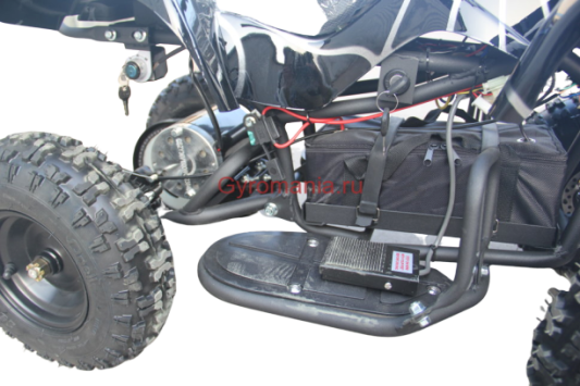 Электроквадроцикл El-Sport Children ATV 1000W 36V/12Ah, черный паук