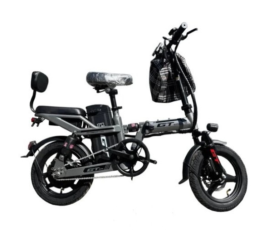 Электровелосипед складной двухместный двухподвес GT V5 Pro (14R 500w 48v 20Ah)