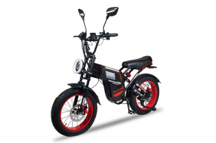 Электровелосипед Minako Apex красный