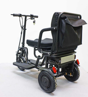 Электротрицикл Green Camel Кольт V700 15Ah черный