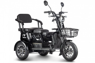 Электротрицикл Rutrike Бумеранг, черный